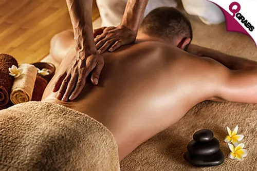 From QR100 Relax with a Deep Tissue Massage OR a Moroccan Hamam - for MEN! (Up to QR250 Value)